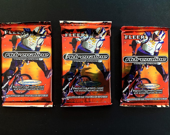 Adrenaline Trading Card Pack (1 Pack of 10 Cards)