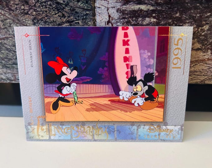 Mickey's Runaway Brain Disney Treasures Filmographs, 2003 Trading Card MM45