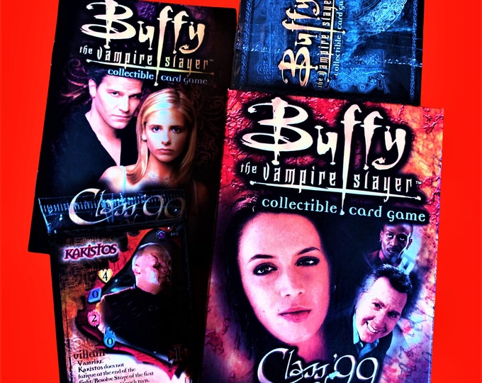 Buffy Villain Collectible Card Game (2002) Sealed Pack