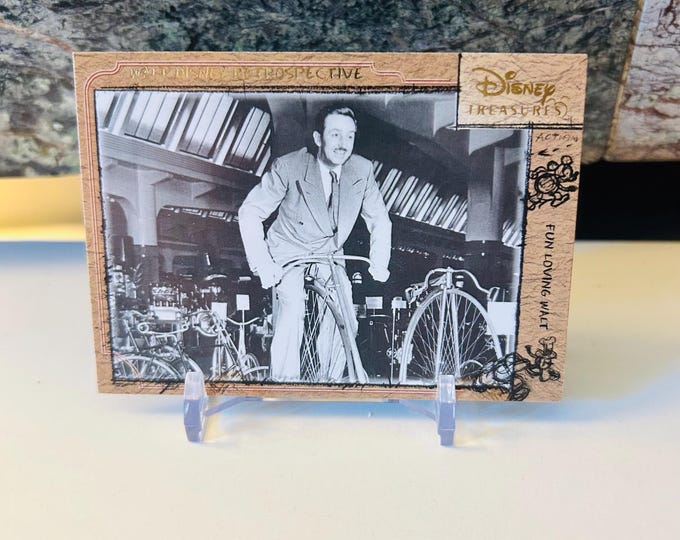 Walt Disney Retrospective Trading Card (Fun Loving Walt) 2003 Disney Treasures Trading Card