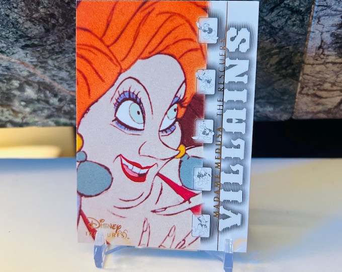 The Rescuers, Madame Medusa, 2003 Disney Treasures Trading Card