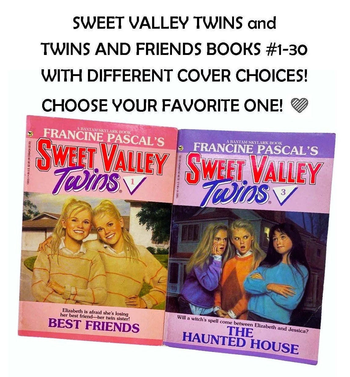 Sweet Valley (130) Twins Books Choose