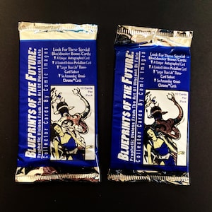 Blueprints of the Future Trading Card Pack (1 Pack of 10 Cards)