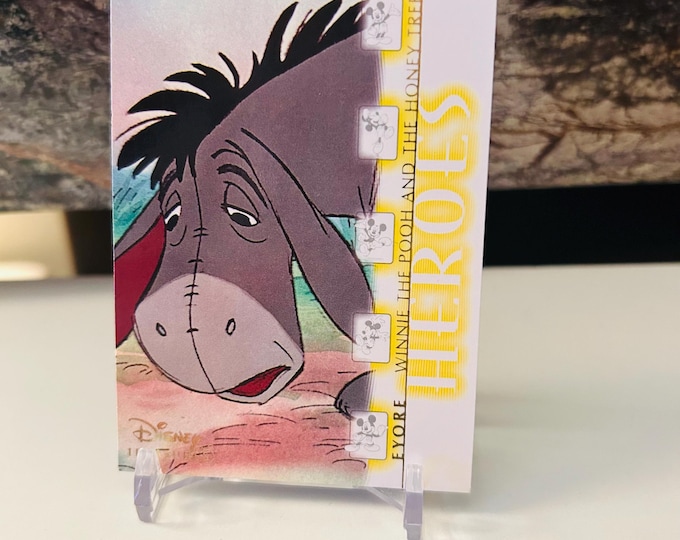 Eyore Winnie the Pooh 2003 Disney Treasures Trading Card