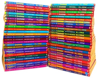 GOOSEBUMPS Apple Paperbacks, You Choose the Scare! R.L Stine's Retro Books, Kids Horror, Throwback, 90s