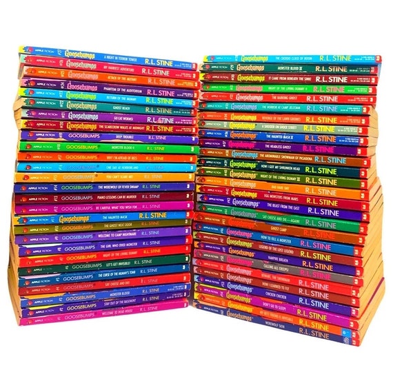 GOOSEBUMPS Apple Paperbacks, You Choose the Scare! R.L Stine's Retro Books, Kids Horror, Throwback, 90s