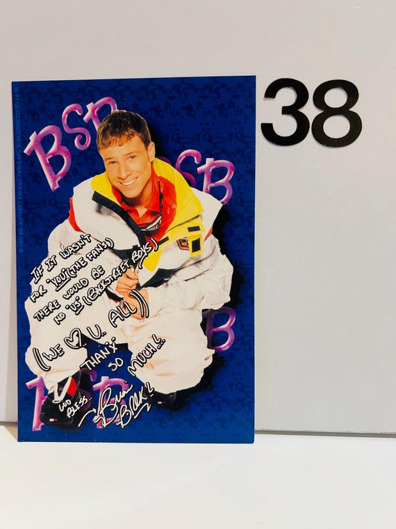 バックストリートボーイズ BSB Backstreet Boys 直筆サイン Brian Littrell Backstreet Boys Six 4x6 BSB Photos 1998 Lot of 6 - Etsy
