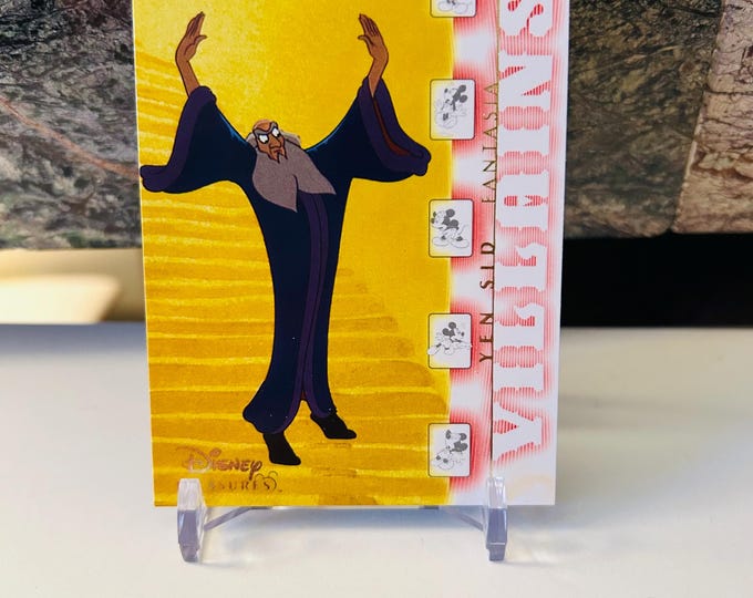 Fantasia Yen Sid 2003 Disney Treasures Trading Card