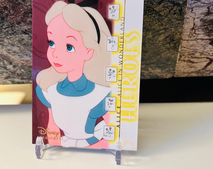 Alice in Wonderland 2003 Disney Treasures Trading Card