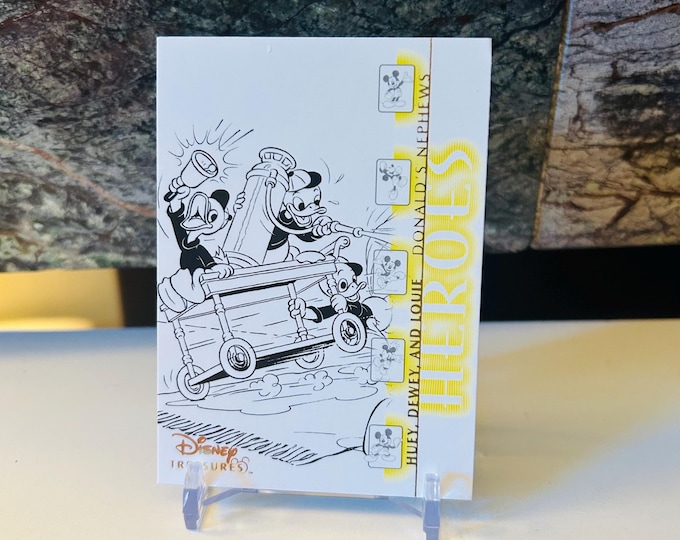 Huey, Dewey and Louie, Donald's Nephews, 2003 Disney Treasures Trading Card