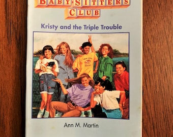 Kristy and the Triple Trouble - Mini BSC Collector's Book (Not an Actual Book 1993)