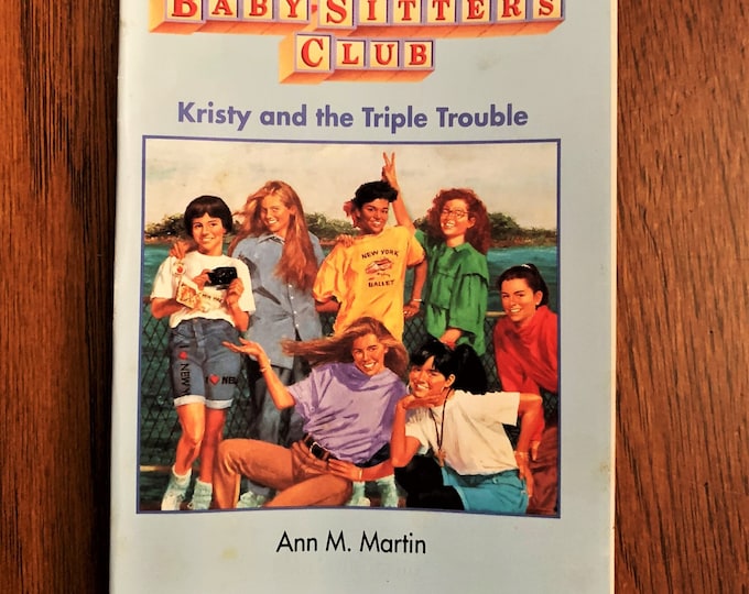 Kristy and the Triple Trouble - Mini BSC Collector's Book (Not an Actual Book 1993)