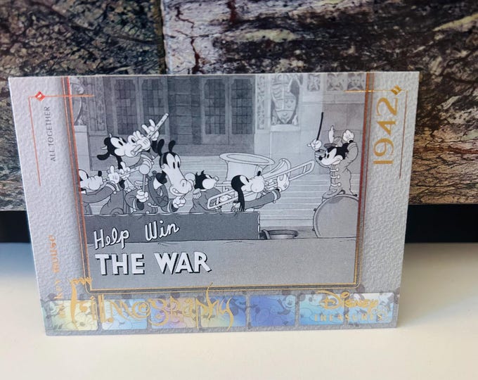 All Together Mickey Disney Treasures Filmographs, 2003 Trading Card MM34