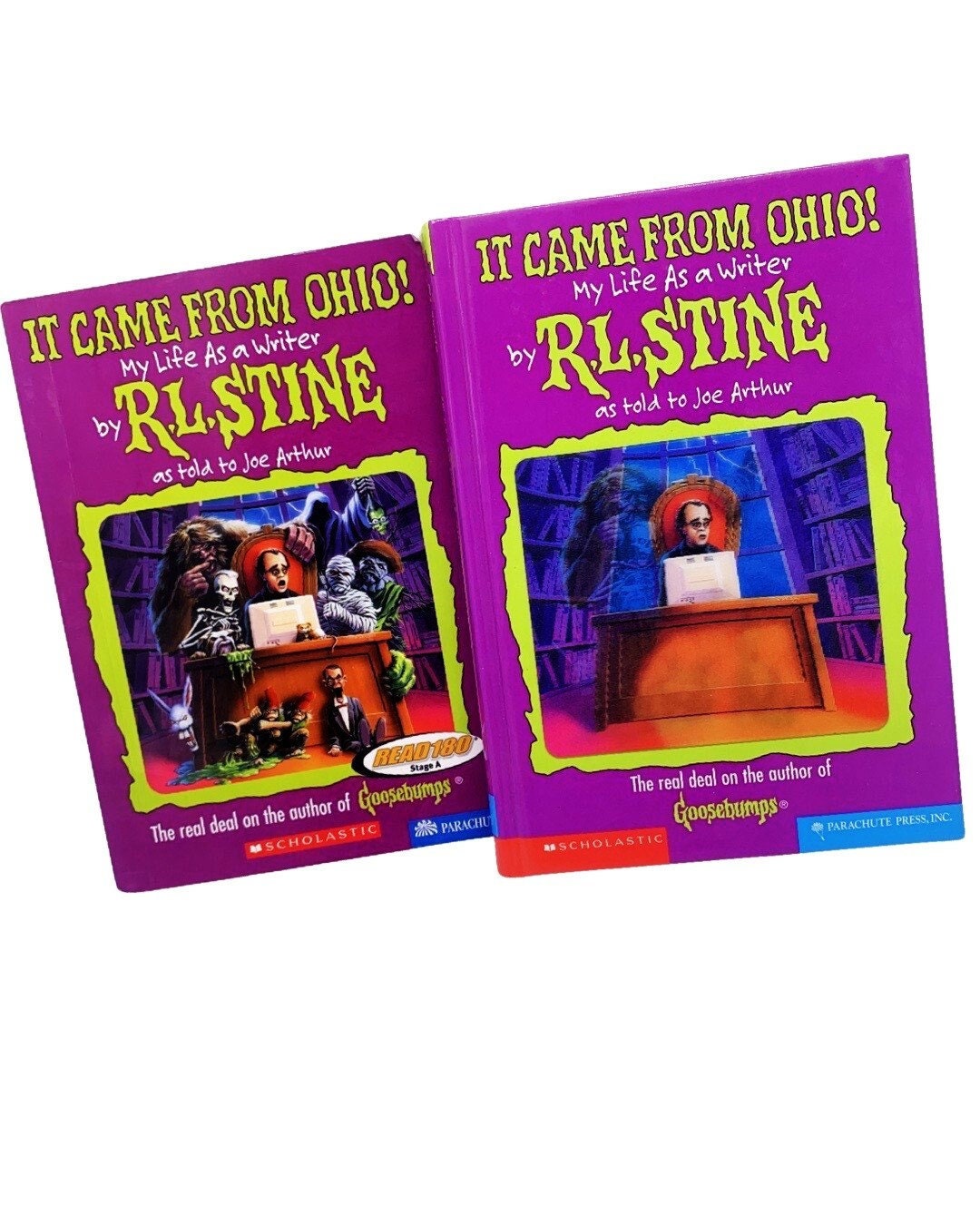 It Came From Ohio, RL Stine Biography Book 1997 - Choose Paperback or ...