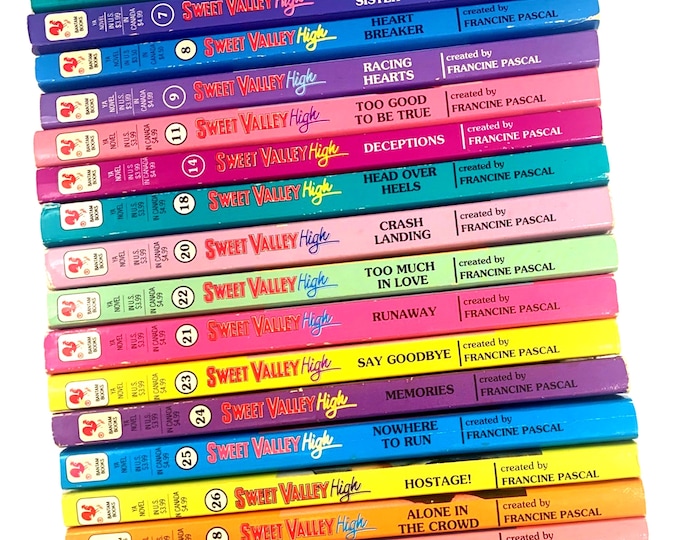 SWEET VALLEY HIGH Color Spine Paperbacks, Choose Titles Book by Francine Pascal