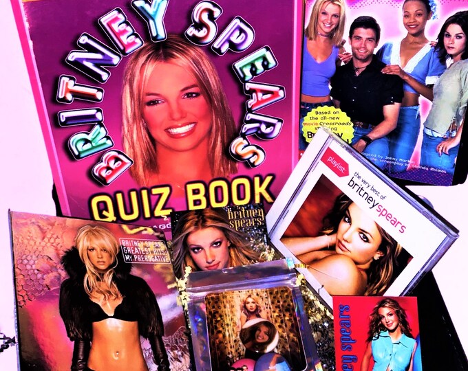 Ultimate Britney Fan Mystery Box, Britney Spears, 90s box, 90s gift ideas, 90s gift box, Nostalgia, 90's Music