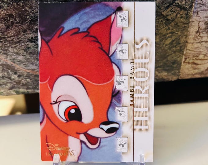 Bambi 2003 Disney Treasures Trading Card