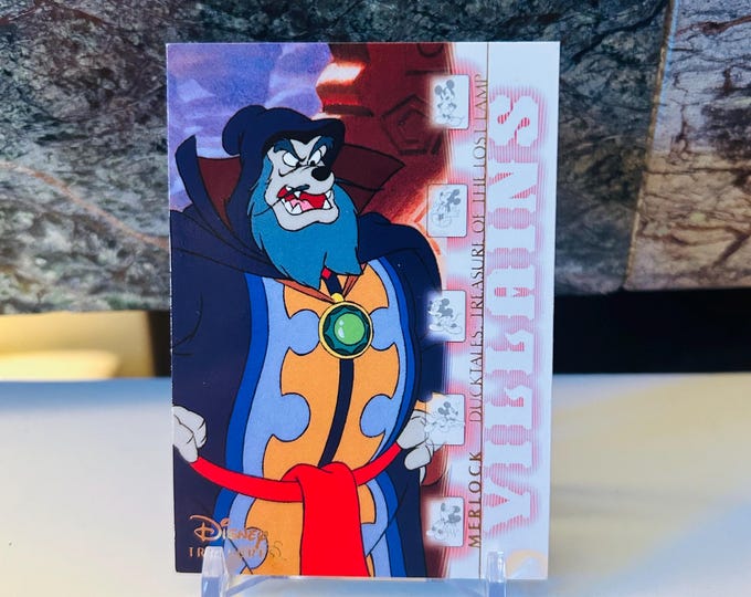 Ducktales Treasure of the Lost Lamp, Merlock, 2003 Disney Treasures Trading Card