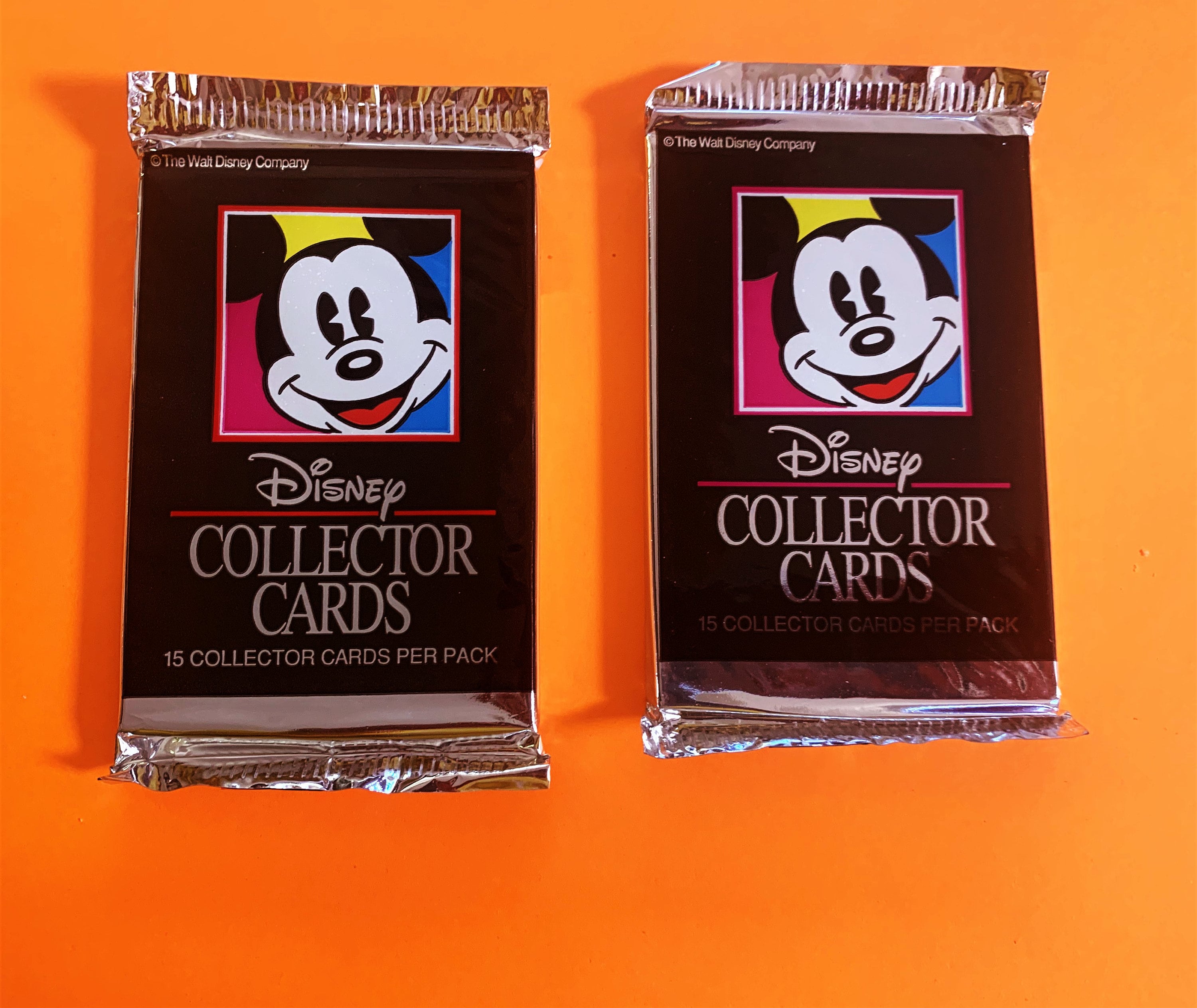 Disney 1992 Trading Card Pack 1 Pack of 15 Collector Cards - Etsy