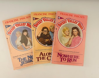 Sweet Valley High #25, #28, #32 Original Covers