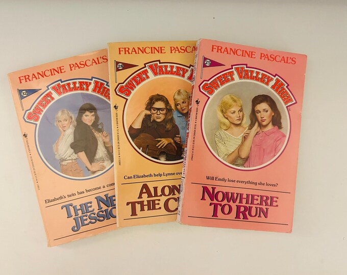 Sweet Valley High #25, #28, #32 Original Covers