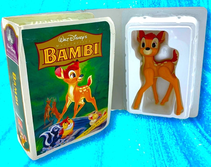 Disney Figures with Mini VHS Case - Choose One