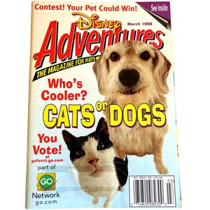 March 1999 Disney Adventures Magazine