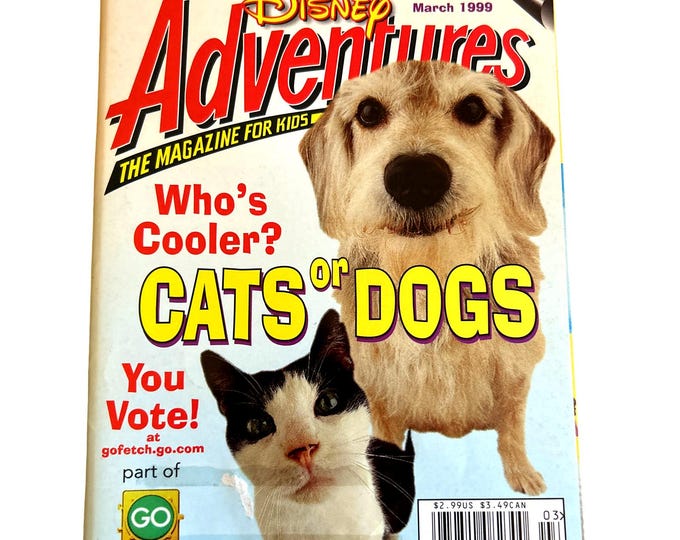 March 1999 Disney Adventures Magazine