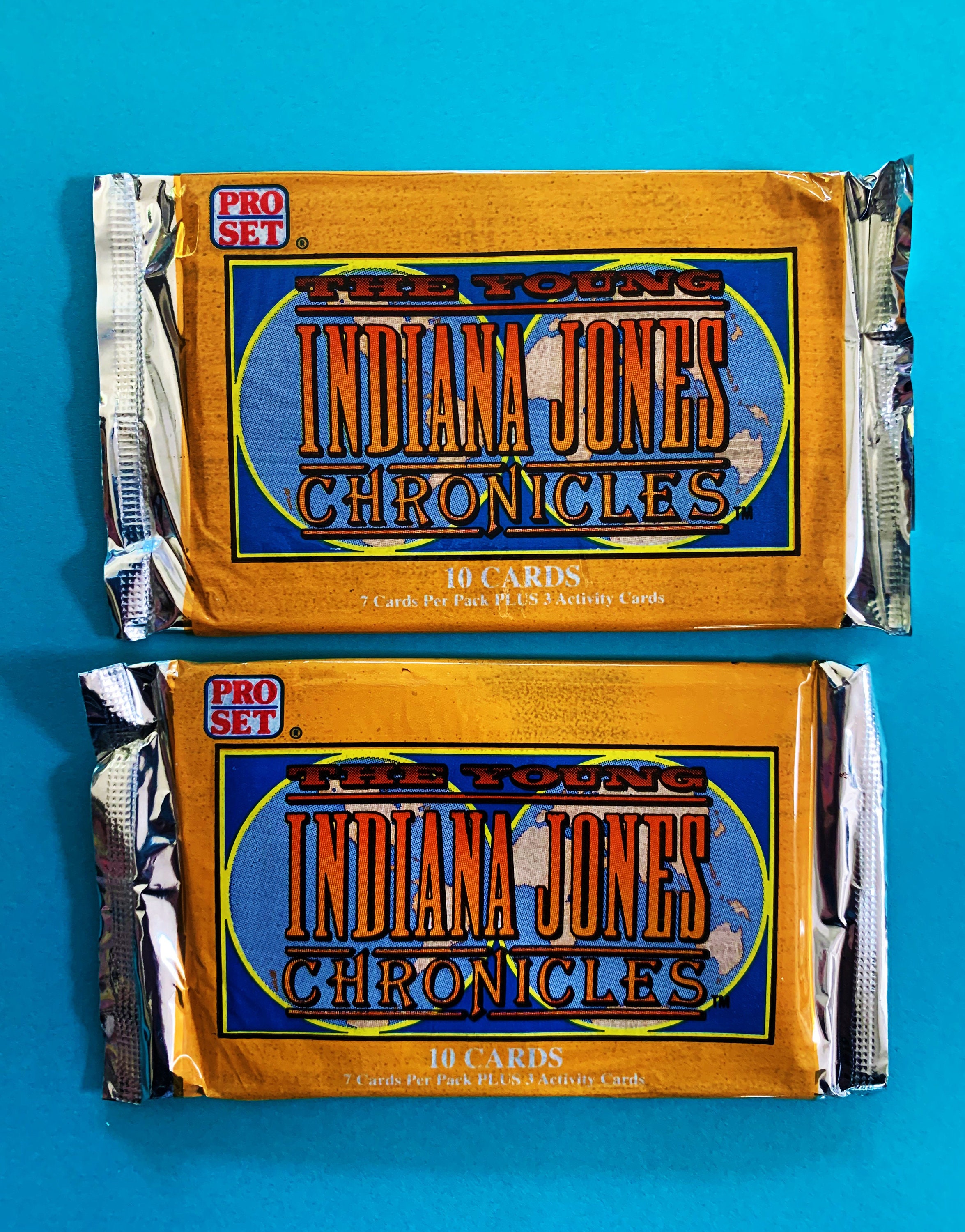 1 Vintage The Young Indiana Jones Chronicles Trading Card Pack ~ Pro Set ~ 1992