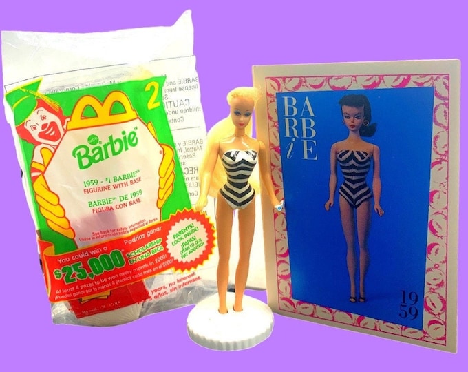 1959 Barbie Toy with Fashion Card (1999 Mattel)