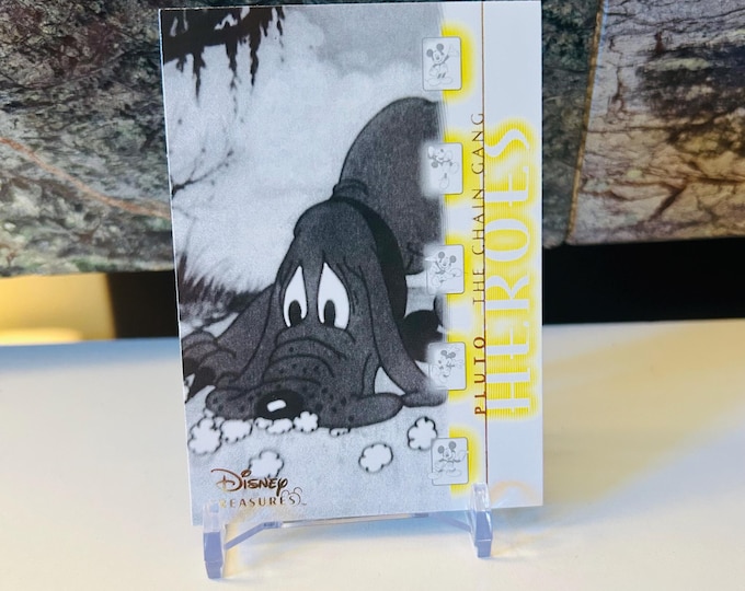 Pluto, The Chain Gang, 2003 Disney Treasures Trading Card