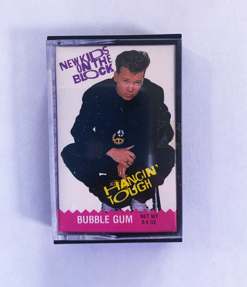 New Kids Mini Bubble Gum Cassettes Choose 3 Donnie