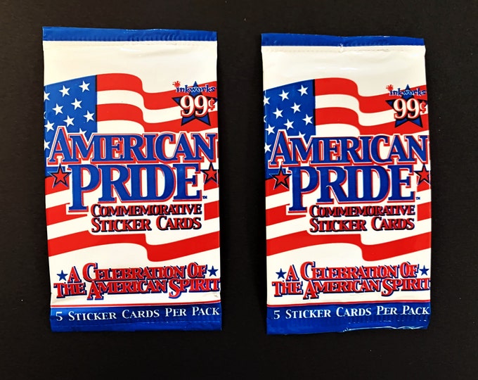 American Pride Trading Card Pack (1 Pack of 5 Cards)