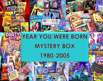 Time Capsule Mystery Box - Choose Your Year