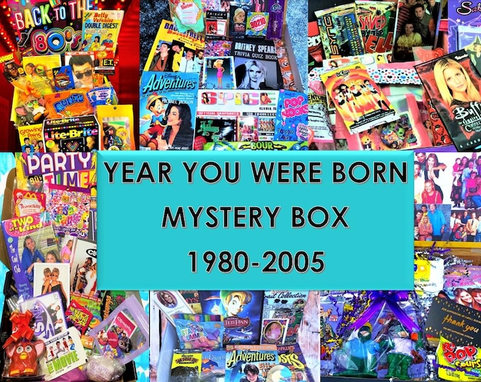 Time Capsule Mystery Box - Choose Your Year