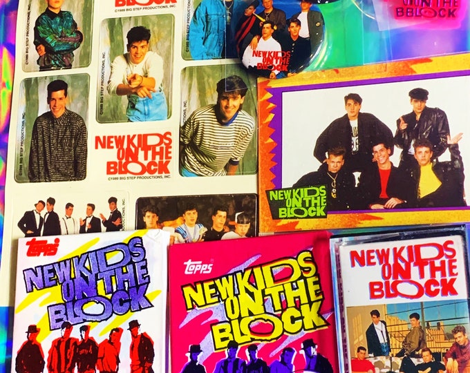 NKOTB Mini Mystery Pack, New Kids on the Block gift ideas, retro gifts