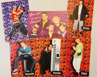 Backstreet Boys Six Group 4x6 Photos 1998 Lot of 6