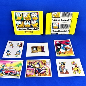 One Vintage Pack Donald Duck (6 Stickers inside)