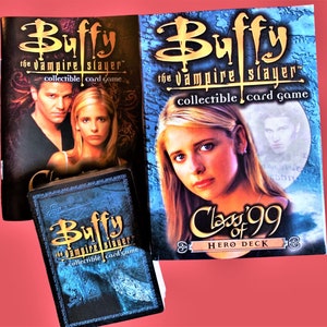Jogo de cartas colecionáveis Buffy - Escolha herói ou vilão