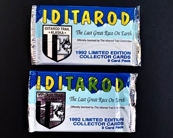 Iditarod Trading Card Pack (1 Pack of 9 Cards)