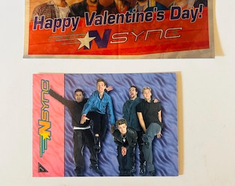 NSYNC Valentine's Day Telegram 2000's Nostalgia *NSYNC, Trading Card and Valentine, Justin Timberlake