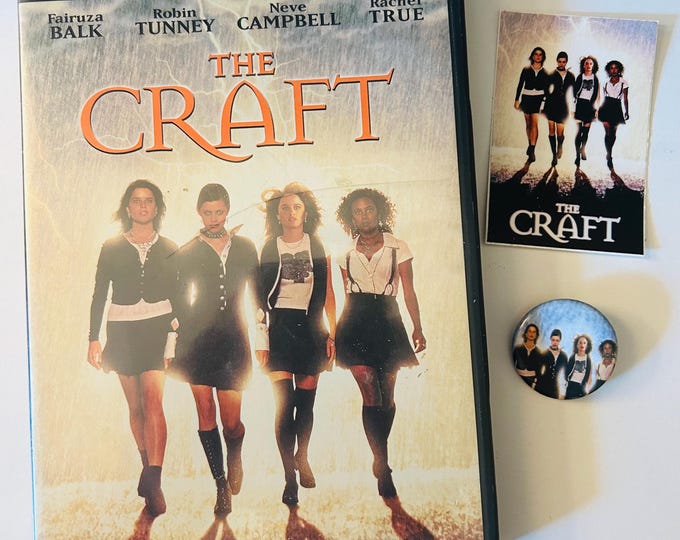 Craft Movie DVD Gift Set with 3x2 Sticker and Button