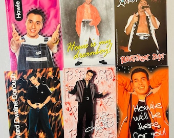 Howie Dorough Backstreet Boys Six 4x6 BSB Photos 1998 Lot of 6
