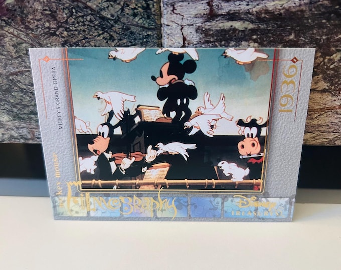 Mickey's Grand Opera Disney Treasures Filmographs, 2003 Trading Card MM16