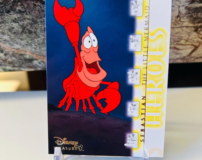 Sebastian The Little Mermaid 2003 Disney Treasures Trading Card