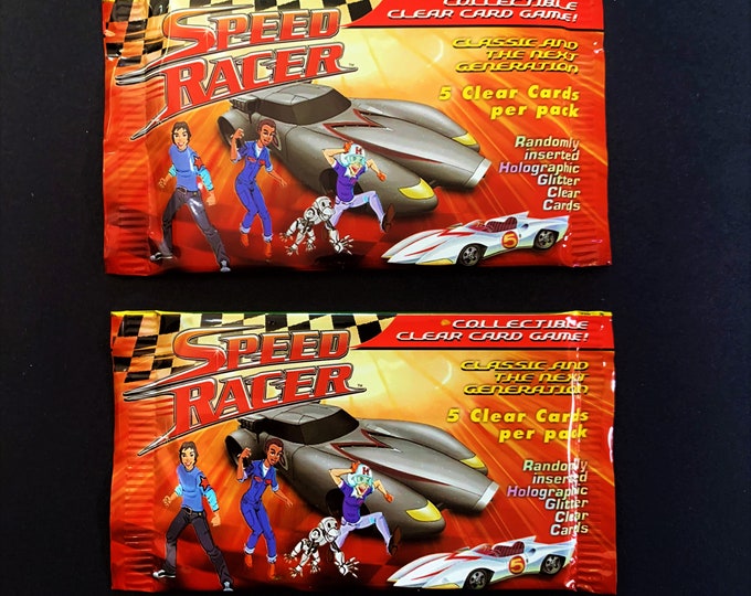 Speed Racer Trading Card Pack (1 Pack of 5 Cards)