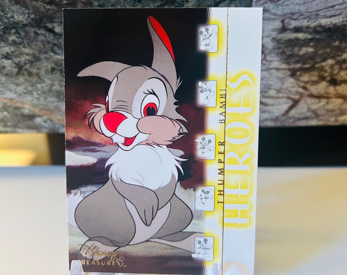 Thumper from Bambi 2003 Disney Treasures Trading Card