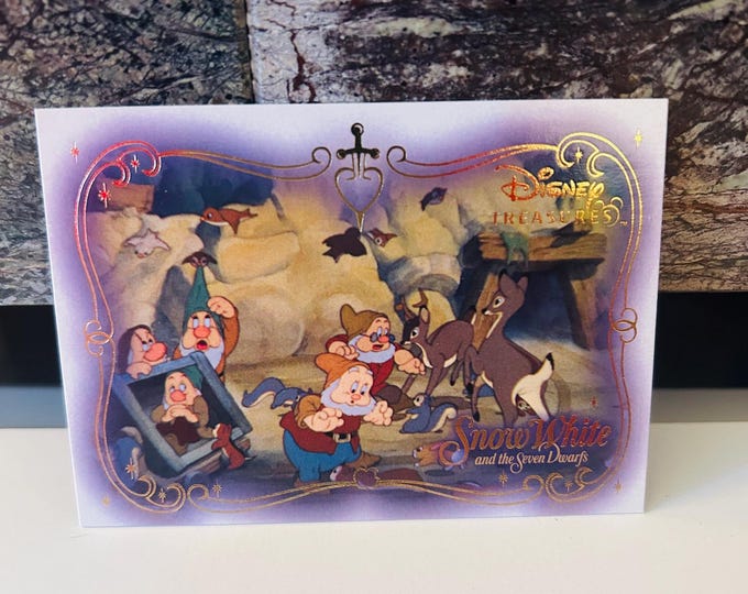 Snow White Disney Treasures 2003 Trading Card SW4