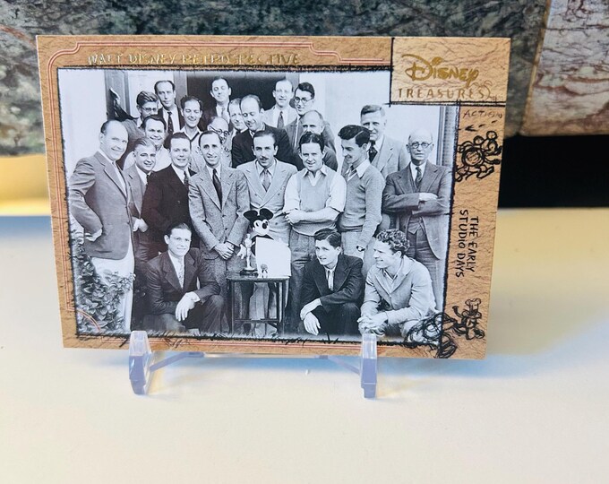 Walt Disney Retrospective Trading Card 2003 Disney Treasures Trading Card