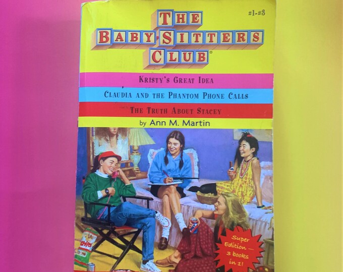 Collector's Item!  Three Books in One!  BabySitters Club